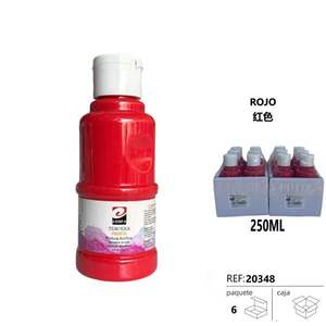 Pinturas Acrílicas de Acuarela Rojas TEMPERA ROJO para Pintar sobre Papel - Product Image 1