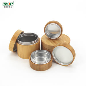 Pot <span class=keywords><strong>couvert</strong></span> de matériaux en <span class=keywords><strong>bambou</strong></span> naturel et en bois pour lotion de soin de la peau 15g 30g 50g 100g 150g 200g Gamme de cosmétiques - Product Image 4