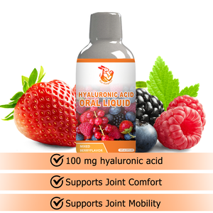 Acide Hyaluronique Liquide Oral de Haute Qualité 100mg – Favorise l'Hydratation et l'Élasticité de la Peau, Soutient la Mobilité Articulaire pour Adultes – Complément Alimentaire - Product Image 5