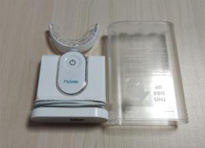 Private Logo Dental <strong>Blue</strong> and Red <strong>Therapy</strong> Portable Mouth Tray Wireless LED Teeth Whitening <strong>Light</strong>