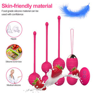 Vibrador Portátil para Ejercicios del Suelo Pélvico, Juego de 3 Piezas, Masajeador Médico Masculino, Resistente al Agua IPX7, Recargable por USB, 12 Frecuencias - Product Image 3