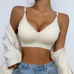 Reggiseno Sportivo da Donna Senza Cuciture, Senza Ferretto, Stampato, con Effetto Push-Up, <span class=keywords><strong>Taglie</strong></span> <span class=keywords><strong>Grandi</strong></span>, Economico all'Ingrosso - Product Image 1