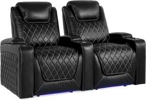 Chaise de cinéma Thea <span class=keywords><strong>ther</strong></span> Seat Ensemble de canapés inclinables modernes Chaise de cinéma Vip de luxe Canapé de salon - Product Image 2