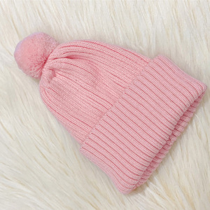 Tùy Chỉnh Thêu Trẻ Em Mùa Thu Mùa Đông Dệt Kim Beanies Handmade Trẻ Em Quà Tặng Giáng Sinh Mũ Len - Product Image 4