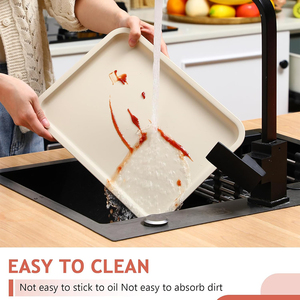 Khay nhựa hình chữ nhật đa năng, kiểu dáng nhà hàng, dùng cho căng tin, khách sạn và nhà hàng - Product Image 4