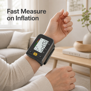 <span class=keywords><strong>Joytech</strong></span> CE ISO13485 MDSAP Zertifiziertes Handgelenk-Blutdruckmessgerät Automatisches Digitales Sphygmomanometer mit Sprachausgabe und Bluetooth - Product Image 2