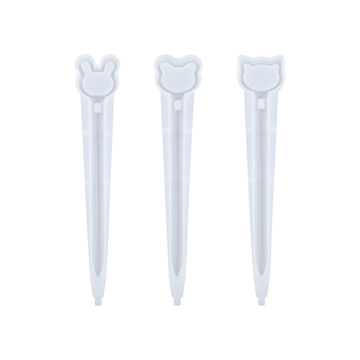 Conjunto de oso blanco, conejo y gato.