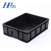 Boîte de transport antistatique robuste HAOPUTON 545*420*160 avec couvercle verrouillable pour SSD, RAM et composants électroniques (logistique)