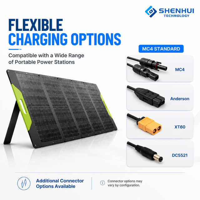 Foldable Solar Panels Monocrystalline ETFE IP67 MC4 for Power Station Camping and Hiking 400W Portable Folding Solar Panel
