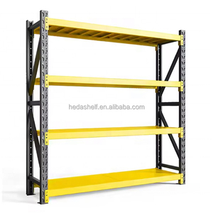 Wholesale Price Industrial Boltless Storage <strong>Rack</strong> 4 Tier <strong>Metal</strong> Shelving Units Warehouse Steel Heavy Duty Stacking <strong>Racks</strong> Shelves - Product Image 1