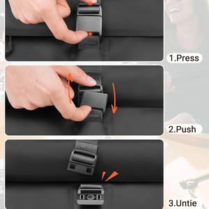 Mochila Impermeable para Exteriores, Bolsa de PVC para Senderismo, Montañismo, Natación y Rafting para Deportes al Aire Libre - Product Image 5