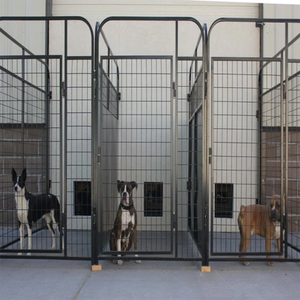 Customized Large <strong>Dog</strong> <strong>Kennel</strong> High Quality Waterproof Galvanized Yard Fence <strong>Heat</strong> Treated Wood for Larger <strong>Dogs</strong> - Product Image 1