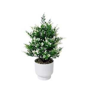 Planta Artificial de Bonsái de Lavanda de 30 cm de Alto, Estilo Nórdico Rosa, Decoración de Escritorio para el Hogar, Oficina, Sala de Estar, Interior, Vegetación - Product Image 5
