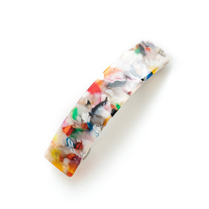 <span class=keywords><strong>Barrettes</strong></span> à <span class=keywords><strong>cheveux</strong></span> élégantes pour femmes, en acétate, avec clip à ressort en forme de plaque acide - Product Image 5