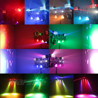 Système d'Éclairage DJ Portable pour Fêtes et Discos avec Lumières LED, Barre LED Professionnelle et Support