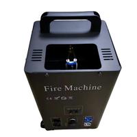 Lance-flammes électrique en métal avec deux canaux DMX et télécommande pour spectacles de DJ en plein air - Machine à feu 250W