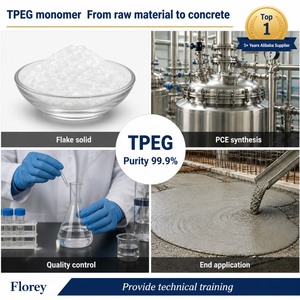 TPEG Monomero PCE 99.9% Macromonomero Poliéter C5 Escamas Materia Prima Superplastificante Brasil Perú Chile <span class=keywords><strong>Andina</strong></span> - Product Image 4