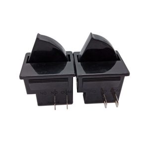Interrupteurs de réfrigérateur certifiés CE 2A/250V 6A/125V Blanc & Noir Momentané ON-(OFF) pour lampes de porte Réfrigérateurs - Product Image 4