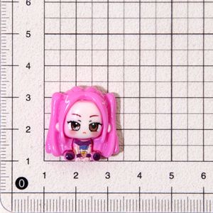 Colgantes de resina de chica mágica con base plana para pegamento cremoso, accesorio DIY para fundas de teléfono, figura femenina de fantasía, material para manualidades - Product Image 5
