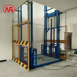 कार्गो लिफ्ट बड़े टनभार कार्गो लिफ्ट रेल श्रृंखला प्रकार हाइड्रोलिक लिफ्टिंग प्लेटफॉर्म को अनुकूलित किया जा सकता है - Product Image 4