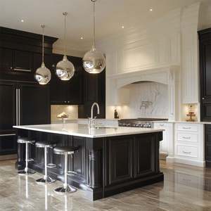 Colecciones de Muebles de Cocina Modulares Personalizadas, Islas, Armarios, Tablero de Melamina, Acero Inoxidable, Solución Total para la Renovación del Hogar - Product Image 1