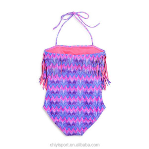 tiger Printed Swimwear <strong>Girls</strong> Kids <strong>Children</strong> <strong>String</strong> <strong>Bikini</strong> - Product Image 2