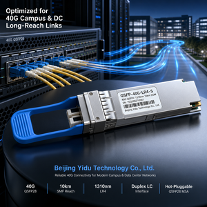 Transceptor Óptico QSFP 40G LR4 S QSFP28 LR4 LC Dúplex 10km SMF de Cuádruple Longitud de Onda para Centro de Datos con 1 Año de Garantía - Product Image 3
