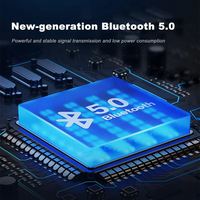 Adaptateur CarPlay sans fil, Dongle Android Auto, récepteur audio stéréo USB mini, Bluetooth 5.0, WiFi, mains libres, Plug & Play pour
