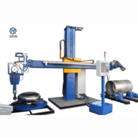 Machine de polissage automatique CNC JOTUN pour fonds de cuves en acier inoxydable, avec roulement de moteur, pour l'industrie alimentaire, haute productivité
