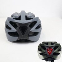 Femmes Hommes Visière Amovible Ajustable Casque de Vélo Léger avec Lumière
