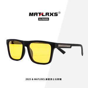 Lunettes de soleil polarisées C3, monture complète, verres jaunes, protection UV400, lunettes de sport décontractées pour hommes - Product Image 4