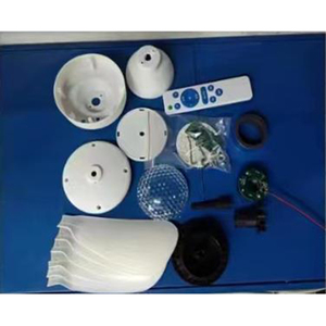Ventilateur de plafond solaire avec télécommande, alimenté à l'énergie solaire, pour camping, maison et extérieur - FanES C - Product Image 1