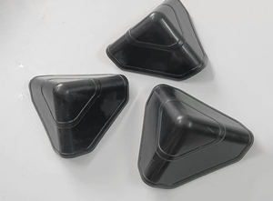 Accessoires de machines industrielles de produits en plastique en caoutchouc de silicone personnalisés avec trous de vis moules de pièces en caoutchouc - Product Image 5