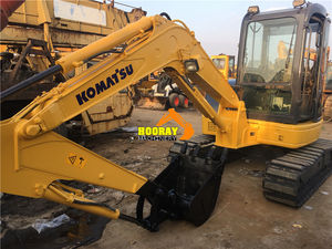 Miniexcavadora sobre orugas japonesa Komatsu de segunda mano con componente de motor central - Product Image 3