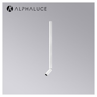 Spot encastré orientable 3W COB 3000K en aluminium pour présentoirs d'exposition et couloirs d'appartements