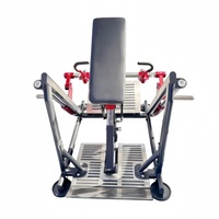 Machine à tractions inclinée à barre en T, à charge de plaques, de qualité supérieure, pour usage commercial, bras et jambes, acier, pliable, réglable