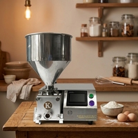 Máquina de Llenado Neumática para Dosificación de Crema, Pasta, Salsa y Líquidos en Aplicaciones de Procesamiento de Alimentos de Panadería