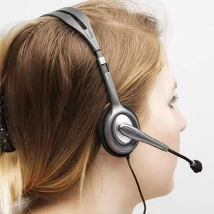 Casque stéréo filaire Logitech H111, prise audio 3,5 mm, microphone rotatif, bandeau réglable léger, casque audio - Product Image 6