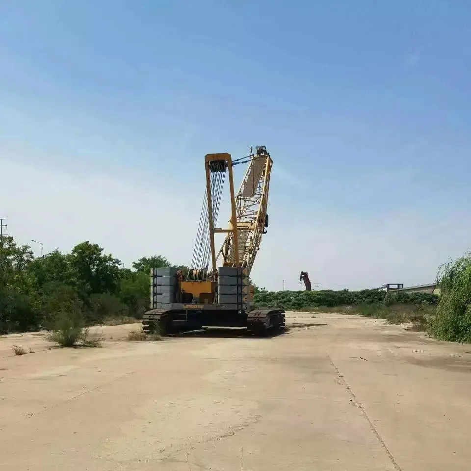 Construction Lourde utilisée 160t grue sur chenilles Liebherr Liebherr LR1160 grue Sur Chenilles à vendre