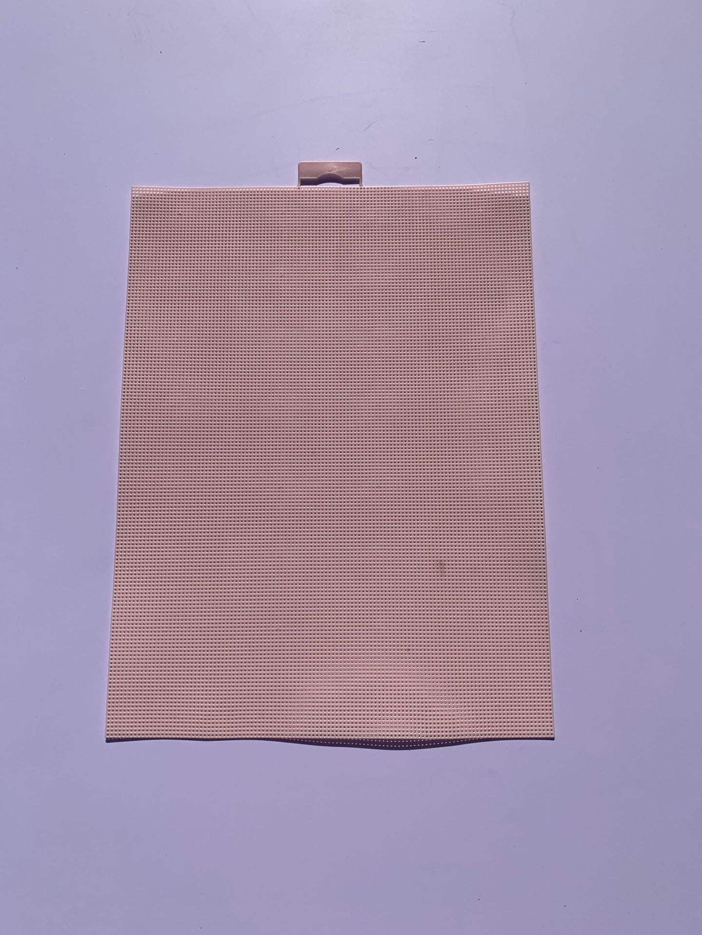 14ct toile plastique couleur crème clair