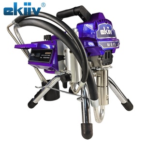 EKIIV M695 - <span class=keywords><strong>Pistola</strong></span> de Pintura Profesional <span class=keywords><strong>sin</strong></span> Aire, Motor <span class=keywords><strong>sin</strong></span> Escobillas de 2700 W, 3300 PSI, <span class=keywords><strong>Pistola</strong></span> Doble, para Construcción Industrial - Product Image 3