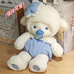 Peluche Agneau 'Pacifier Snot' Populaire auprès des influenceurs, Coussin de sommeil, Cadeau d'anniversaire pour enfants <span class=keywords><strong>et</strong></span> femmes, Vente en gros - Product Image 3