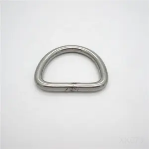 Factory supply custom 1.5inch 38mm strong stainless steel welded D ring