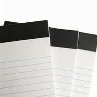 Bloc-notes ligné personnalisé 5x8 format légal, relié en haut, 200x127mm, pour l'école, le bureau, vente en gros