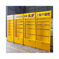 Kiosque de réparation d'accessoires de téléphonie mobile Lilai PSC-10 Mall, petit kiosque de vente au détail de coques de téléphone portable, vitrine en bois, 12 options de couleurs en vente