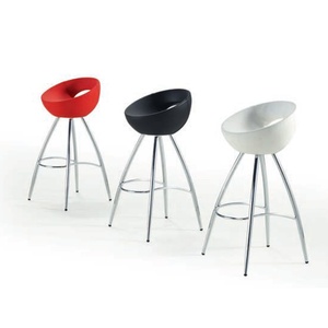 Chaise de bar moderne en similicuir PU, design économique, idéale pour hôtel, salon, atelier - Offre spéciale - Product Image 4
