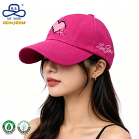Fábrica de Gorras OEM ODM, Gorras de Béisbol Transpirables, Deportivas, con Logotipo Bordado Personalizado, para Uso Diario Informal, con Orificio para Cola de Caballo, para Mujer
