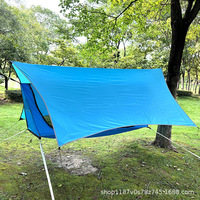 Hamac de camping avec moustiquaire 210T anti-moustiques pour l'extérieur