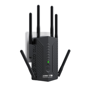 WiFi 6 Reichweitenverstärker 3000Mbps Dual-Band WLAN-Repeater 2,4GHz 574Mbps + 5GHz 2402Mbps Gigabit Ethernet WLAN-Signalverstärker - Product Image 1