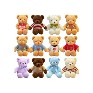 Wholesale Fluffy Stuffed Plush Mini Small Teddy Bear Plush Toy Giant Teddy Bear With Clothes